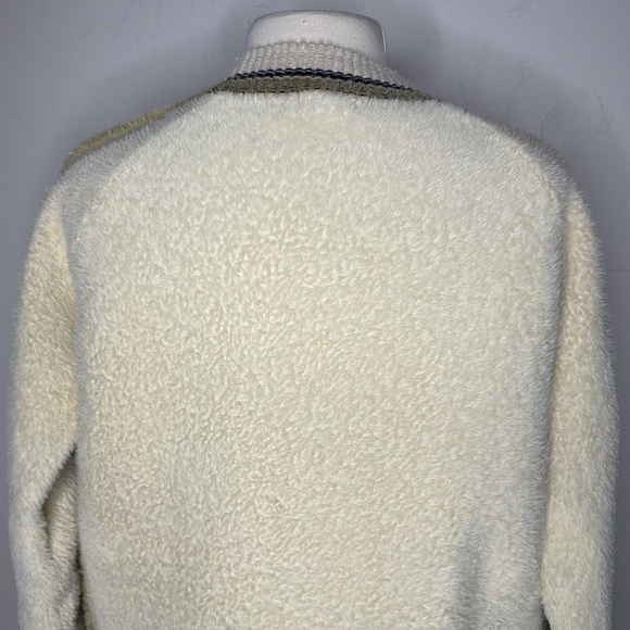 Mystree Cardigan with Stripes Soft and Warm Size Large - Picture 6 of 11